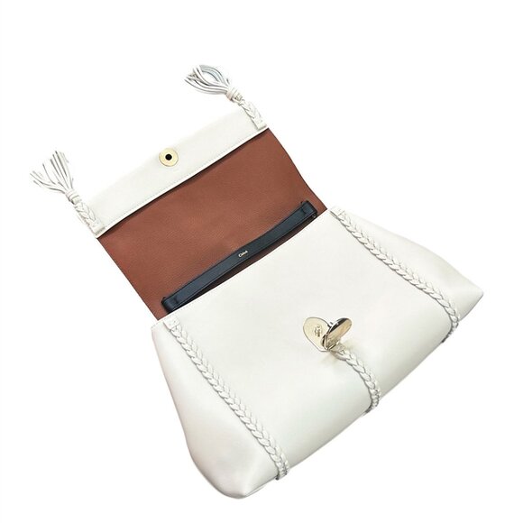 CHLOE Ivory Leather Shoulder Bag - Picture 4 of 14